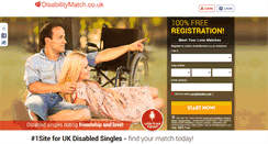 Desktop Screenshot of disabilitymatch.co.uk
